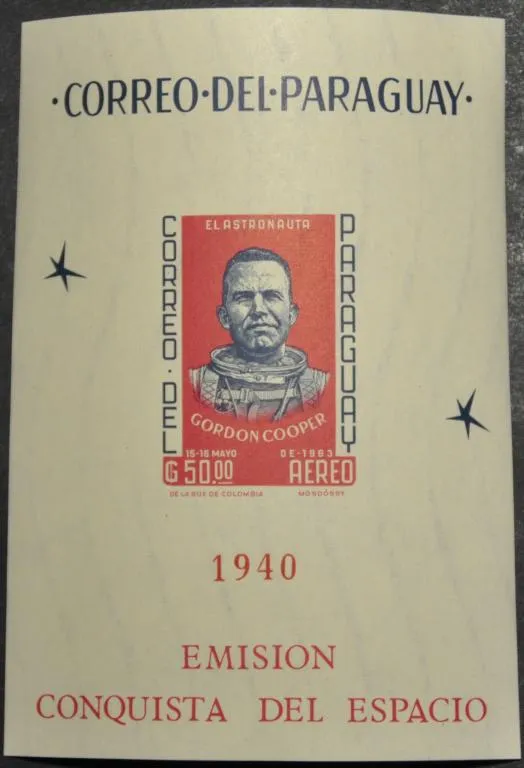 Парагвай Космос Гордон Купер 1963 Ціна