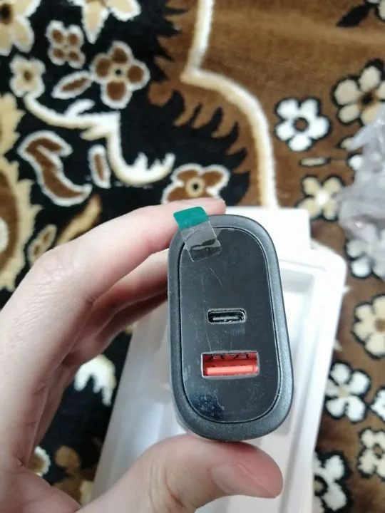 Оригінал Зарядне Kuulaa KL-CD12 QC3.0 PD3.0 36W USB-A + Type-C зарядне DC адаптер БП ЗУ Інтернет-аукціон