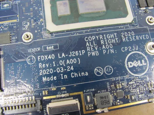 840-49 материнська плата FDX40 LA-J261P SRGKX i5-10310U для DELL Latitude 13 7310 2-in-1  оригінал З аукціону