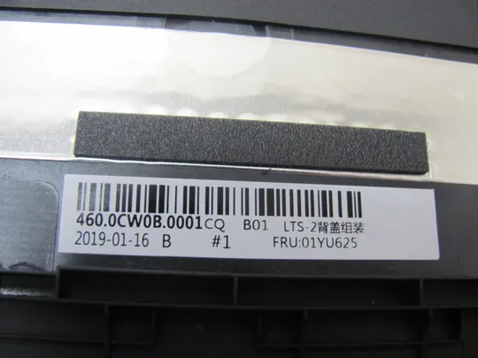 номер1038-3 кришка матриці 460.0CW0B.0001  01YU625 для Lenovo Thinkpad T580 P52S T570 P51S Кришка дисплея Тильна кришка Корпус матриці Верхня кришка matrix cover Top Case LCD Cover Rear Lid Back Cover Housing Cabinet оригінал Недорого