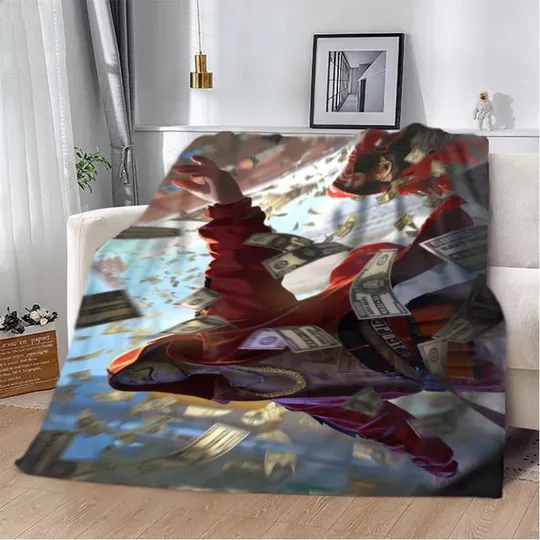 Плед 3D Бумажный дом 2613_A 12471 160х200 см Ціна