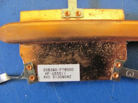 номер0002-25 Термотрубка системи охолодження 20B390-FT6000 для MEDION AKOYA S6212T оригінал Інтернет-аукціон