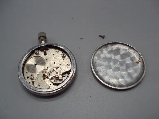 Сукундомер карманные часы ссср механизм 4282 не на ходу высота 5,8 см №15869 Характеристики