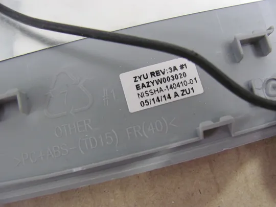 номер0231-5  кришка матриці,Кришка дисплея,Тильна кришка,Корпус матриці,Верхня кришка,Задня кришка,matrix cover   Top Case LCD Cover Rear Lid Back Cover Housing Cabinet EAZYW003030 для ACER E5-771 E5-721, E5-731, E5-731G, E5-771, E5-771G оригінал в Україні