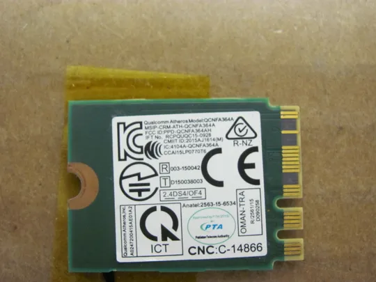 Купити номер0945-27 WI-FI модуль адаптер T77H643.01 KILLER 1535  для  MSI GS73 GS73VR оригінал