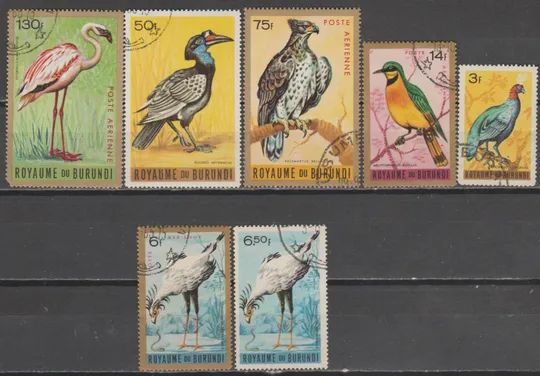 Бурунді 1965 фауна птахи Ціна