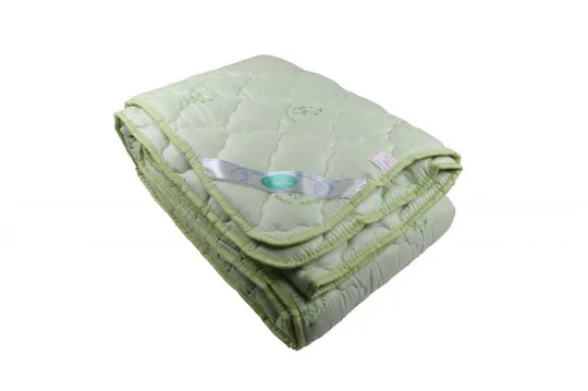 Одеяло закрытое однотонное бамбуковое волокно (Микрофибра) Двуспальное Евро 200х220 55038 Ціна