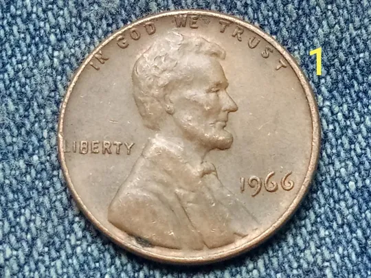 США, 1 цент ( 1966 г.) Ціна
