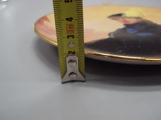 Настенная тарелка незнакомка фарфор Вербилки крамской неизвестная тираж 2000 размер 2,1х19,4 см №360 З аукціону