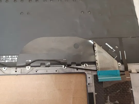 номер1051-5 корпус кришка 0G6RGD AQ2SH000111 з клавіатурою 0M5T8J PK132SH2A17   для Dell XPS 15 9500 9510 PRECISION 5550 5560 Палмрест корпус топкейс Верхня панель палмрест cover-C оригінал в Україні