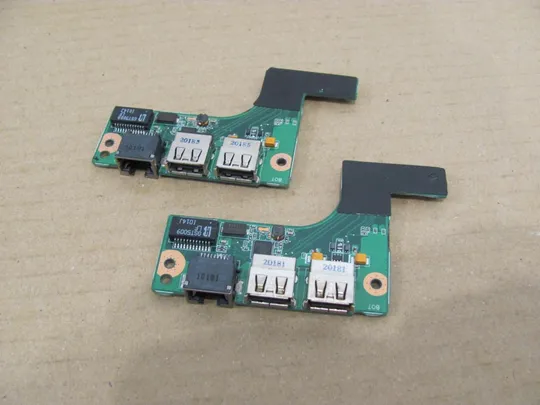 номер0531-19 плата USB LAN 60.NZXLA1000.B02 60-N1RLA1000 для Asus N73 N73S N73J N73JN RJ45 оригінал Недорого