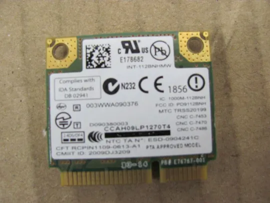 номер0230-10 WI-FI адаптер 112BNHMW для BLUECHIP SP15-DIS оригінал З аукціону