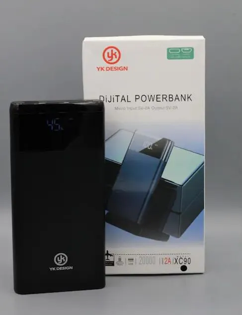 Повербанк Power bank YK Design XC90 9384 20000 mAh черный Ціна