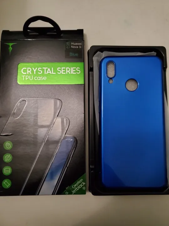 Чехол чохол бампер Huawei P Smart Plus Nova 3i 2018 Blue Ціна