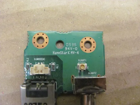 555-19 плата LAN 6-71-W8706-D03 для Clevo W87CU оригінал Де купити