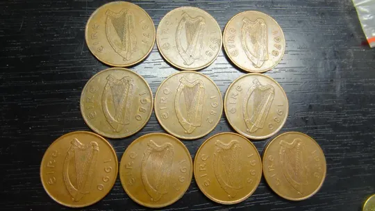 2 пенса Ірландія (порічниця) 10шт, всі різні Ціна