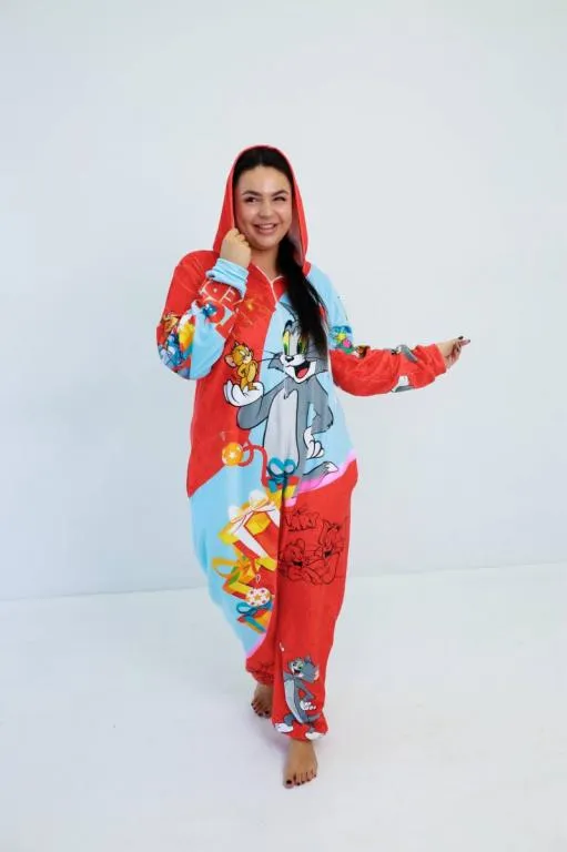 Кигуруми для взрослых Oversize 3D Том и Джерри 3054_3_180 17019 180 см Ціна