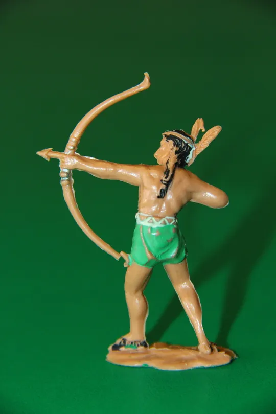 ІНДІАНЕЦЬ ЛУЧНИК индеец 54мм REAMSA Іспанія ОРИГІНАЛ З аукціону