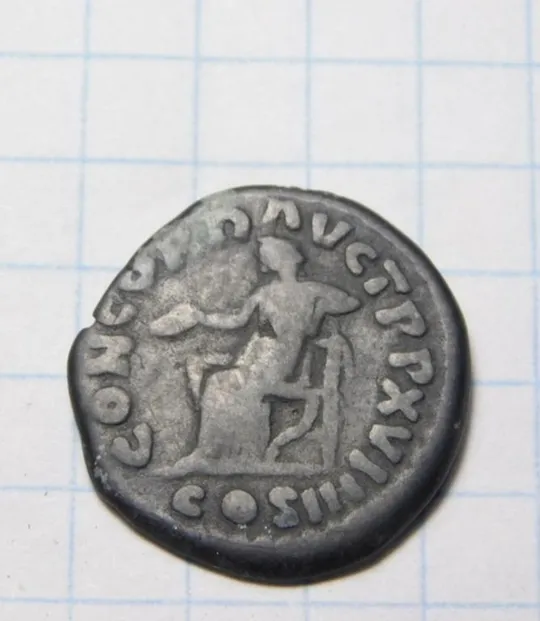 Купити Подлинная древнеримская монета Конкордия-богиня Согласия и достатка , император Марк Аврелий mc132