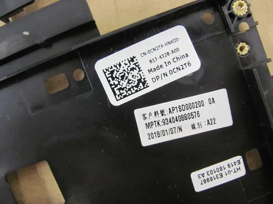 691-1 кріплення корпуса 0CN2T6 AP1SD000200 для Dell Latitude E5480 оригінал З аукціону