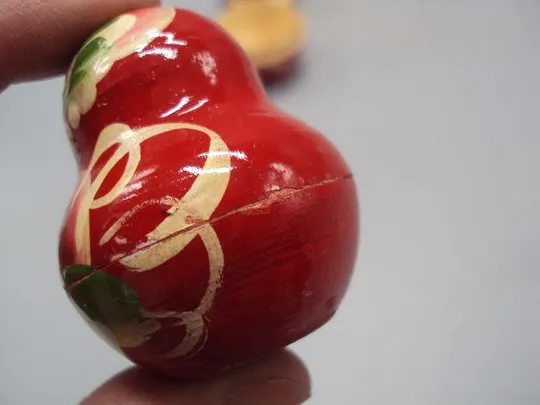 Матрешка дерево матрешки высота 1 см, 2 см, 3,4 см, 4,7 см, 6,8 см №13806 Інтернет-аукціон