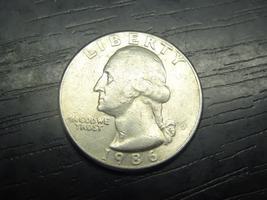 1/4 долара 1986 D США Ціна