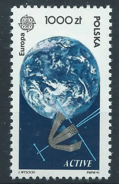 фото, Польша Космос Европа СЕПТ 1991