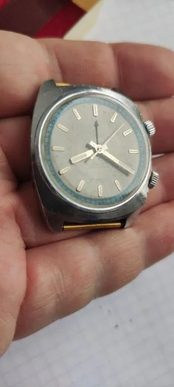 Полёт Винтаж  Мужские часы с будильником 18 камней СССР Редкий обслужены nd463 Продаж
