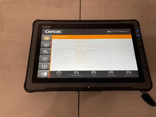 Захищений планшет Getac F110 G4, 11.6&quot;, i5-7200U, 8GB, 512GB SSD, 4G LTE Недорого