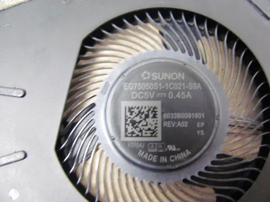 номер1018-5 Вентилятор (кулер, FAN) 6033b091901 для Hp Elitebook 850 G8 850 G7 850 G8 855 G7 855 G8 830 G7  оригінал З аукціону