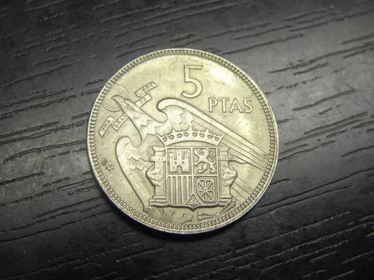 5 песет Іспанія 1957 (1959) Ціна