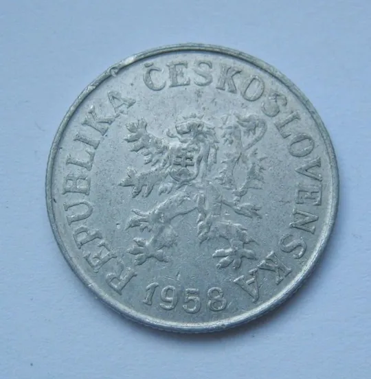 Купити 10 гелерів = 1958 р. = ЧЕХОСЛОВАЧЧИНА