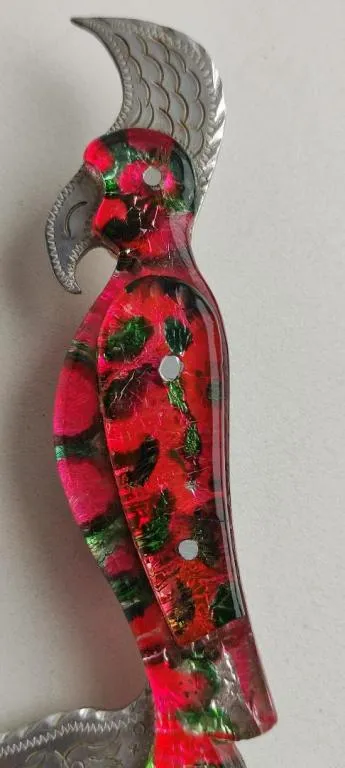 1980-е. Редкая расчёска "Попугай "  3d ИТК  cp246 Продаж