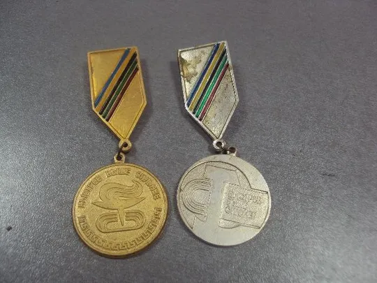 знак медаль быстрее выше сильнее лот 7 шт №10677 Характеристики