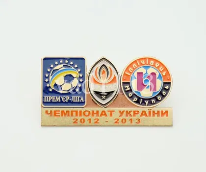 фото, Футбол значок Шахтер Донецк - Ильичевец Мариуполь Премьер-Лига 2012-2013