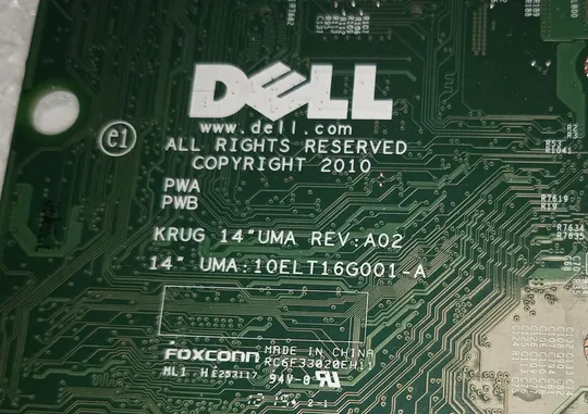 Материнська плата з ноутбука DELL Latitude E5420 10ELT16G001-A 006X7M CN-006X7M (неробоча) Продаж