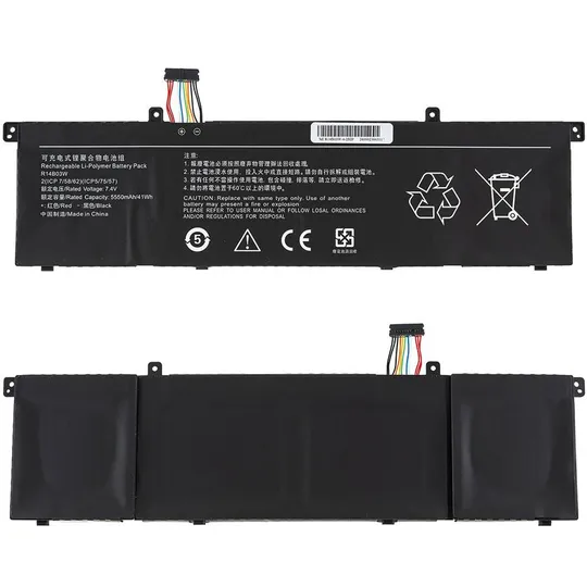 Батарея для ноутбука Xiaomi R14B03W (Xiaomi) 7.4V 5550mAh 41Wh Black Ціна