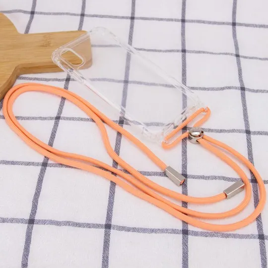 Чехол TPU Crossbody Transparent для Apple iPhone XS Max (6.5") З аукціону