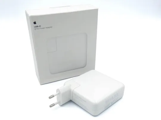 Зарядное устройство для APPLE 87W A1719 (MNF82CH/A) + Евро вилка ORIGINAL BOX Ціна