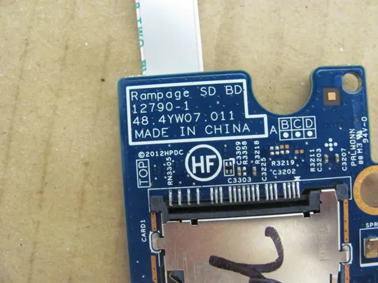 №103-13 Плата Cardreader 55.4YW02.001 для HP PROBOOK 450 G1 оригінал Недорого