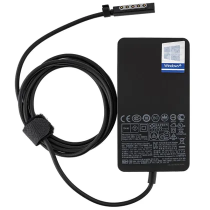 фото, Оригінальний блок живлення для планшета MICROSOFT 12V, 3.6A, 45W, 5pin, Black (Surface Pro, Pro 2 RT)