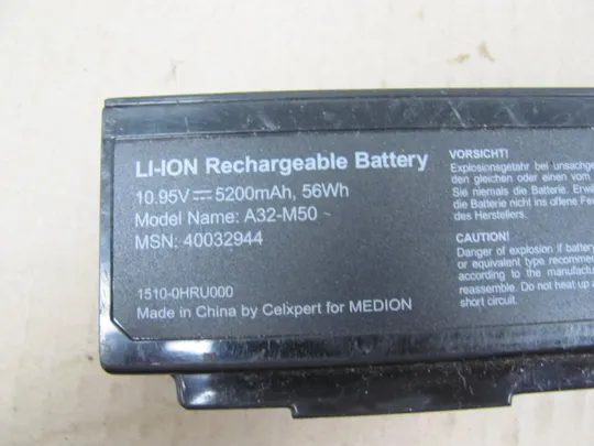 Оригінал АКБ, Акумуляторна батарея, живлення, battery, Оригінальна батарея A32-M50 10.95V 56WH  для Asus X55  M50  X57  L50  N61  M60  M70  N43  N53  X64  G51  G60  VX5 M51 Продаж