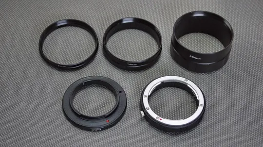 Fotiiox набор макро колец 7мм. 14мм. 28мм. для байонета Canon EF Ціна