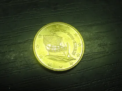 фото, 10 євроцентів Кіпр 2008 UNC