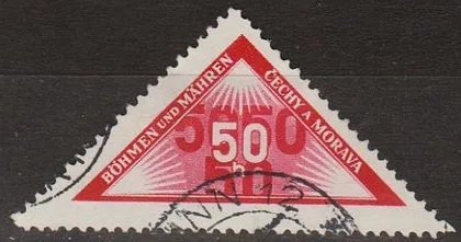 фото, 1939 - Рейх - Богемія - Службова 50 Mi.15 _10,0 €