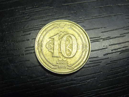 10 курушів 2012 Туреччина Ціна