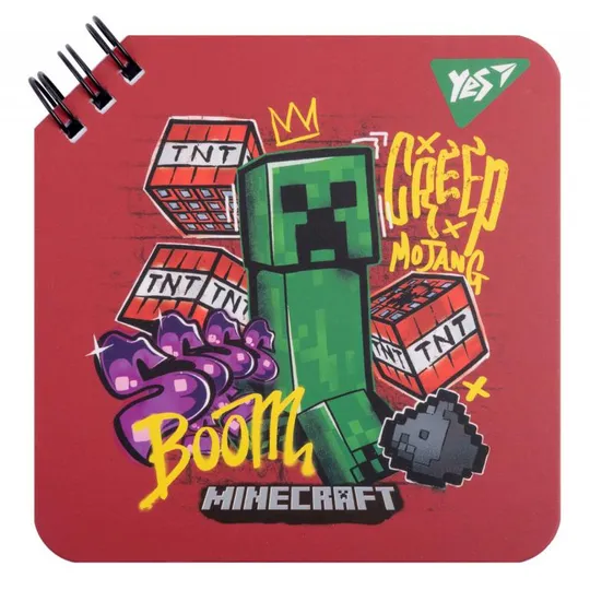 Блокнот YES Minecraft 151752 80 листов Ціна