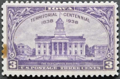фото, США Айова 1939 Sc.838