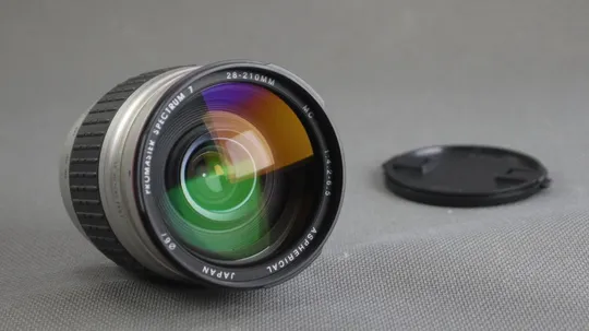 Об&#039;єктив Sony Alpha / Minolta AF зум объектив Promaster Spectrum 7 28-210mm f/4.2-6.5 MC Ф67mm Вживане Ціна
