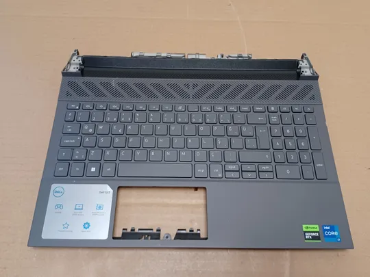 номер1054-3 Кришка панель палмрест 025CCM FA3ZZ000400 AP3ZZ000301 клавіатура робоча для Dell G15  5530 5531 5535 топкейс Верхня панель палмрест cover-C оригінал Ціна